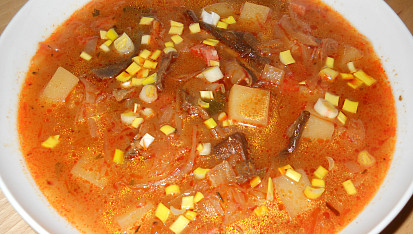 Houbová zelnice