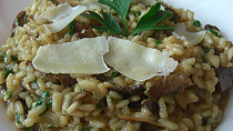 Hříbkové rizoto (Risotto ai funghi porcini)