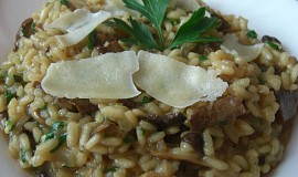 Hříbkové risotto (Risotto ai fungi porcini)