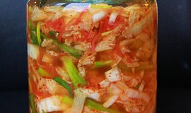 Korejské kimči  kvašená národní zdravá pochoutka)