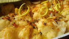 Zapečený květák, podle babiččina receptu z Kuchařky naší vesnice