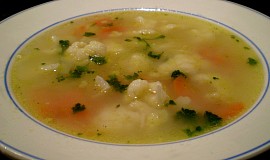 Květáková polévka - vegan