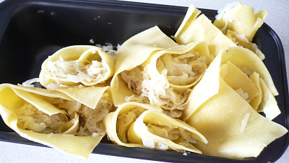 Lasagne jako šneky