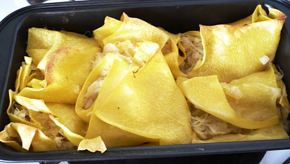Lasagne jako šneky