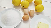 Lemon Curd z mikrovlnky, suroviny