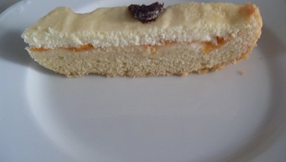 Linecký koláč s tvarohovou nápní