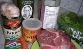 Osso buco s parmezánovým baby špenátom