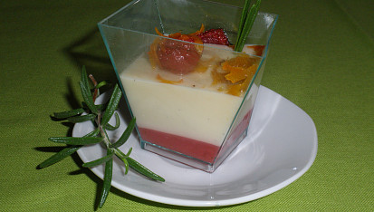 Panna Cotta, ROZMARÝNOVÁ PANNA COTTA