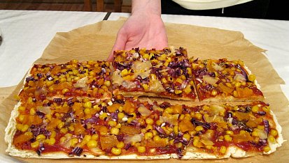 Pizza bez lepku, mléka a vajec