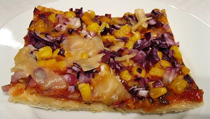 Pizza bez lepku, mléka a vajec