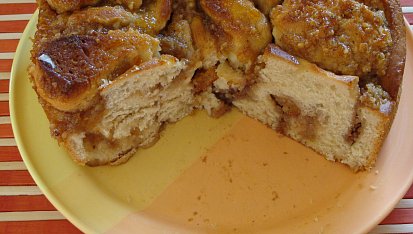 Pomerančovo-ořechový koláč