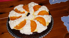 Pomerančový dort s čokoládou