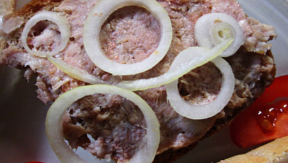 Rillettes (rijet), detail...