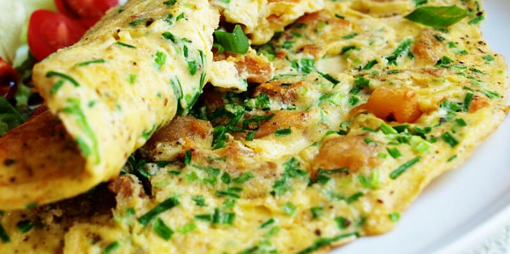 Škvarková omeleta