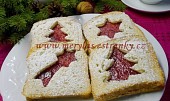 Sladké sendviče - mix (Vánoční sendviče pouze s marmeládou)