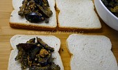 Sladké sendviče - mix, Sladké sendviče se švestkami - příprava
