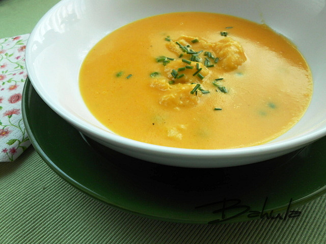 Slezská mrkvová polévka