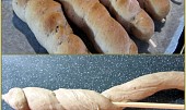 Švestkový chleba na špízu