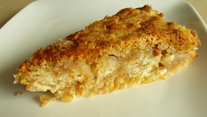 Sypaný jablkový koláč