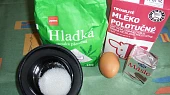 Výborné a rychlé lívanečky, suroviny