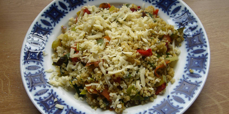 Zeleninové rizoto s bulgurem