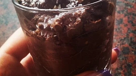 Avokádový pudink