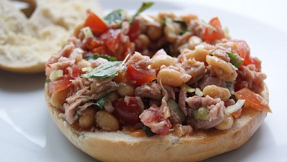 Bagel  à la maltská ftira