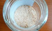 Bezlepková mořská štika v rýžové krupičce(bez vajec), hotová obalovací směs (co zbyla)