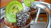 Bezlepkové kokosové muffinky s Monte
