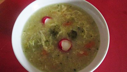Brokolicovo-zeleninová polévka, Brokolicovo-zeleninová polévka