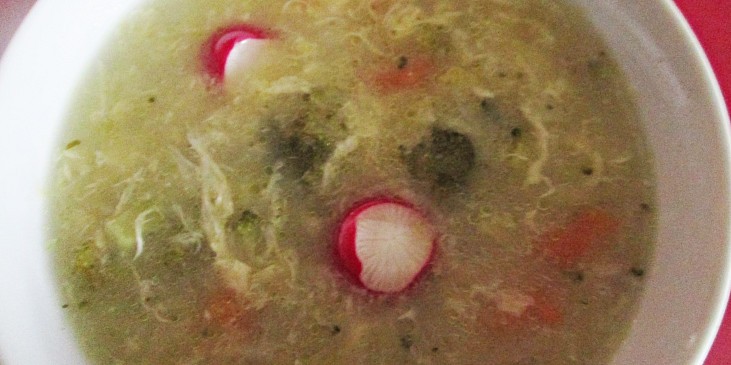 Brokolicovo-zeleninová polévka (detail...)