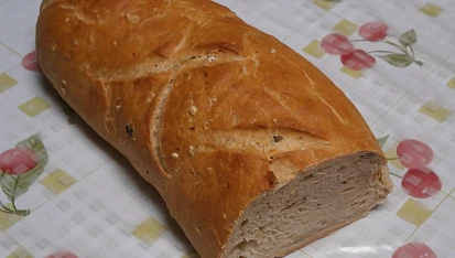 Chleba s ovesnými vločkami