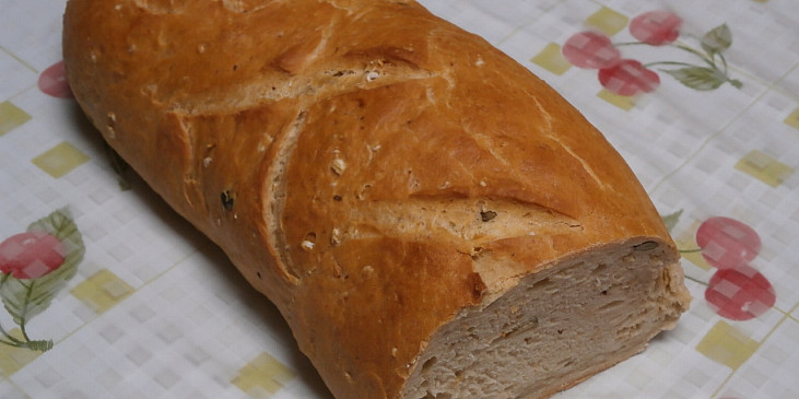 Chleba s ovesnými vločkami