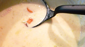 Čočková polévka s vaječným koňakem  podle Tejajky