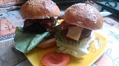 Famózní burgery +  (domácí bulky)