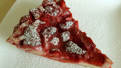 Francouzská třešňová bublanina (Clafoutis)