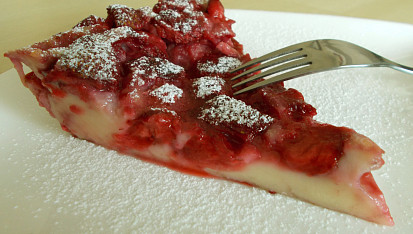 Francouzská třešňová bublanina (Clafoutis)