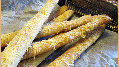 Grissini s parmazánem