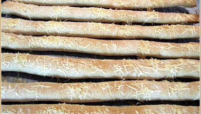 Grissini s parmazánem