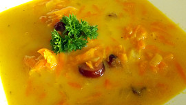 Indická mrkvová polévka