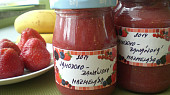Jahodovo-banánová marmeláda