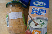 Část zbývajících surovin
