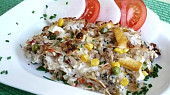 Kroupový nákyp s tofu