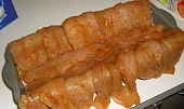 Kuřecí "roláda" ze srnčího hřbetu