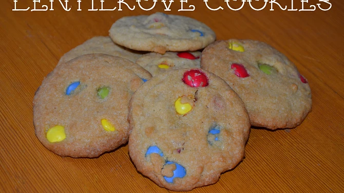 Lentilkové cookies