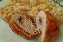 Loštický plněný řízek