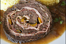Detail masa na řezu