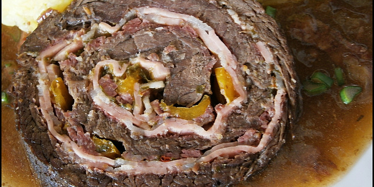 Detail masa na řezu