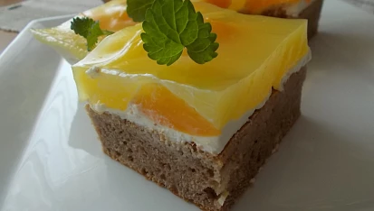 Osvěžující moučník s ovocem