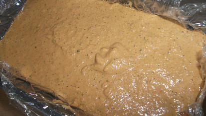 Paté ze slunečnicových semínek, Před ztuhnutím